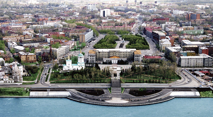 Панорама города