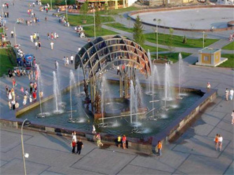 Тюмень фонтан